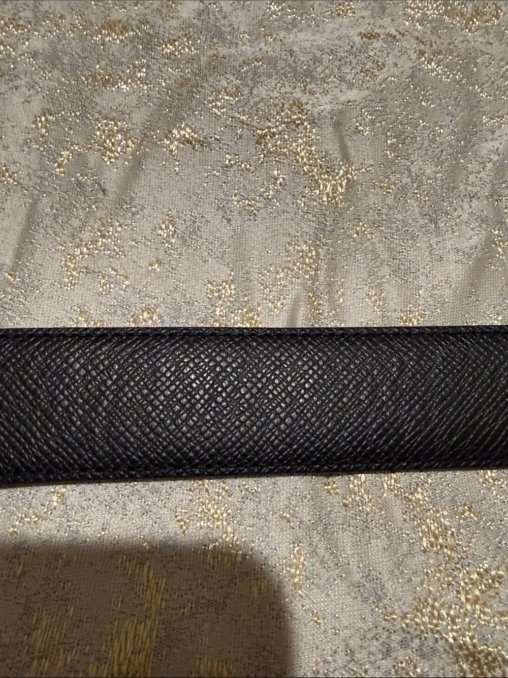 Louis Vuitton Inventeur Damier Graphite/Taiga Leather Reversible Men’s Belt